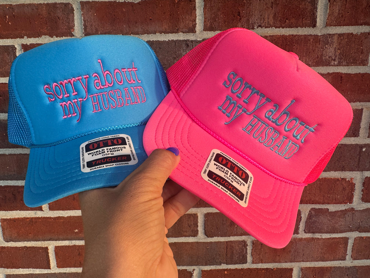 Sorry About My Husband trucker
