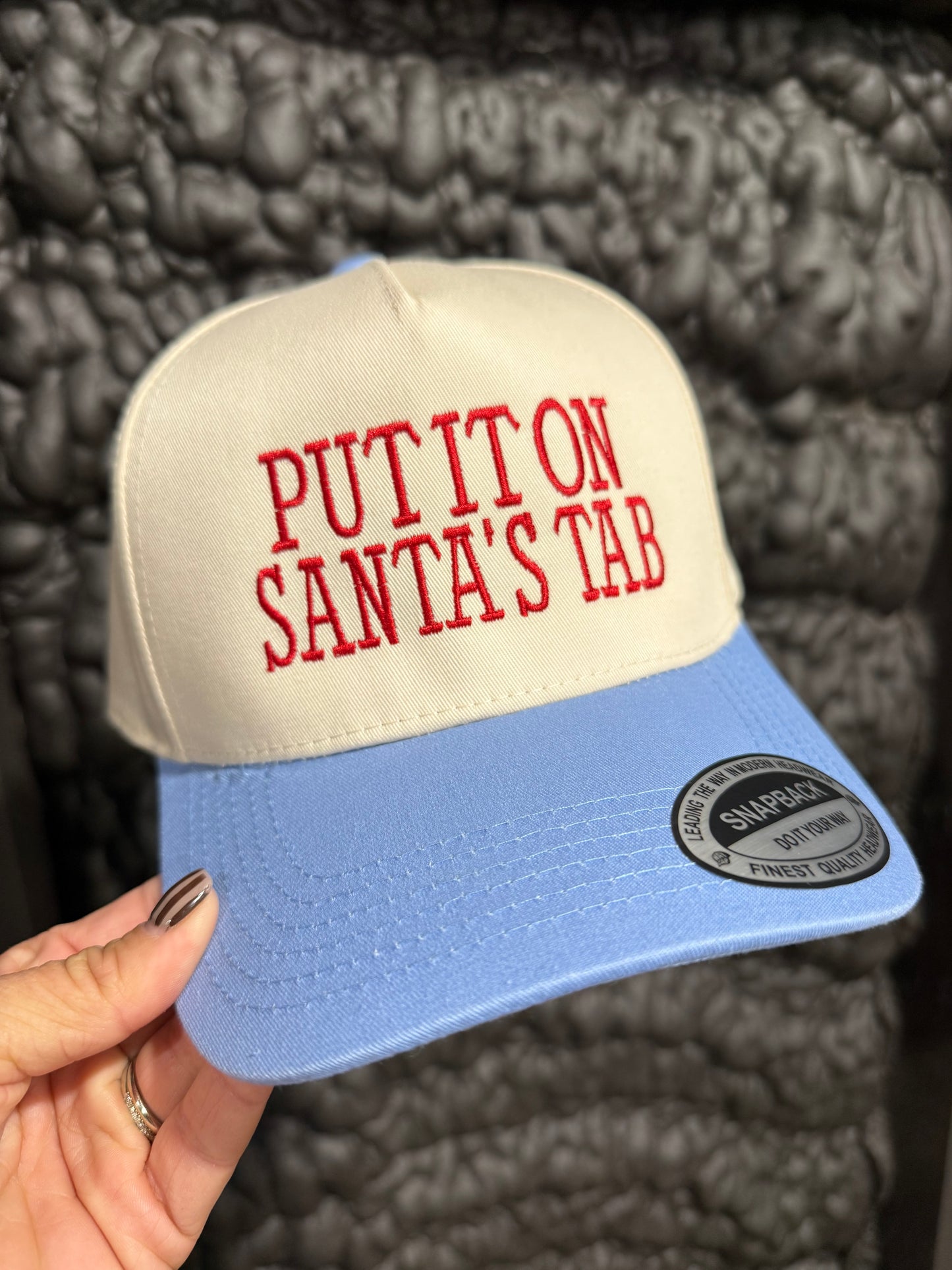 Put it on Santa’s Tab