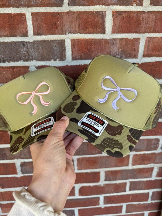 Camo Bow Trucker