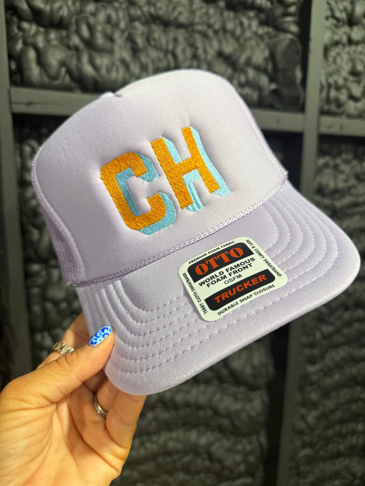 Lavender Trucker