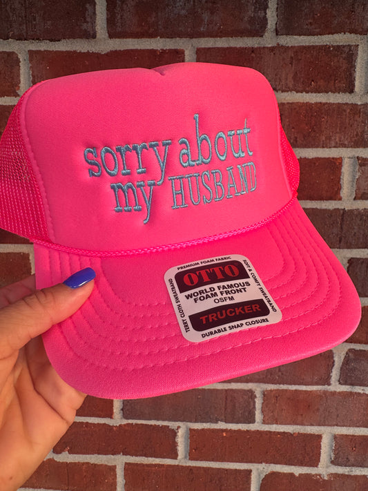Sorry About My Husband trucker