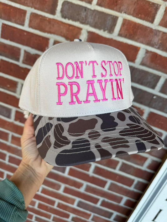 Don’t Stop Praying