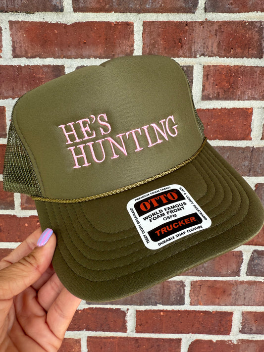 He’s Hunting Trucker