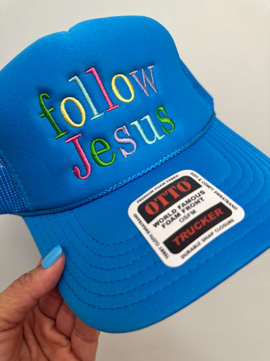 Follow Jesus Trucker